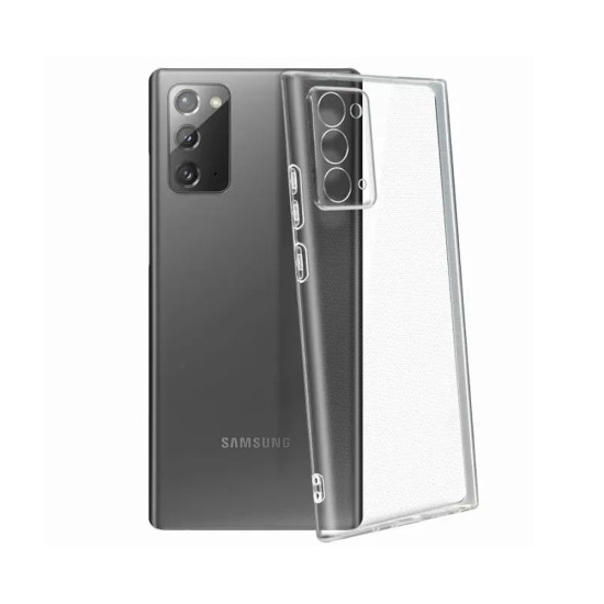 Capa de Silicone 360º para Samsung Galaxy Note 20 Transparente